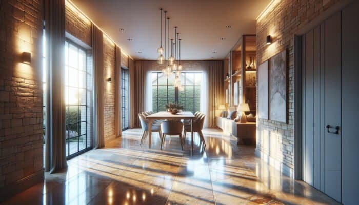 Travertine Floor Polishing for Enhanced Home Elegance